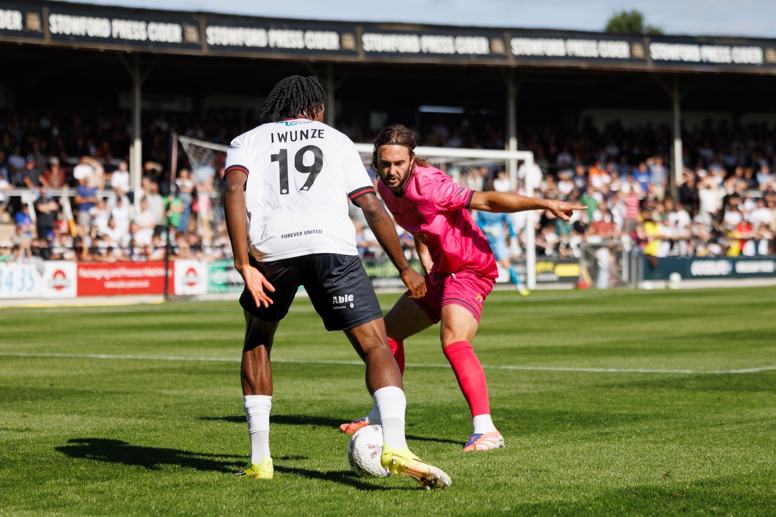 Hereford FC matchday photograph