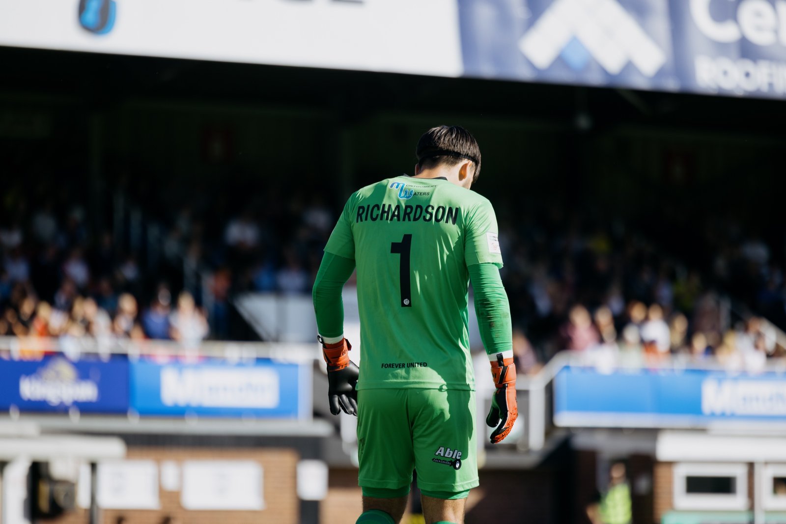 Hereford FC matchday photograph